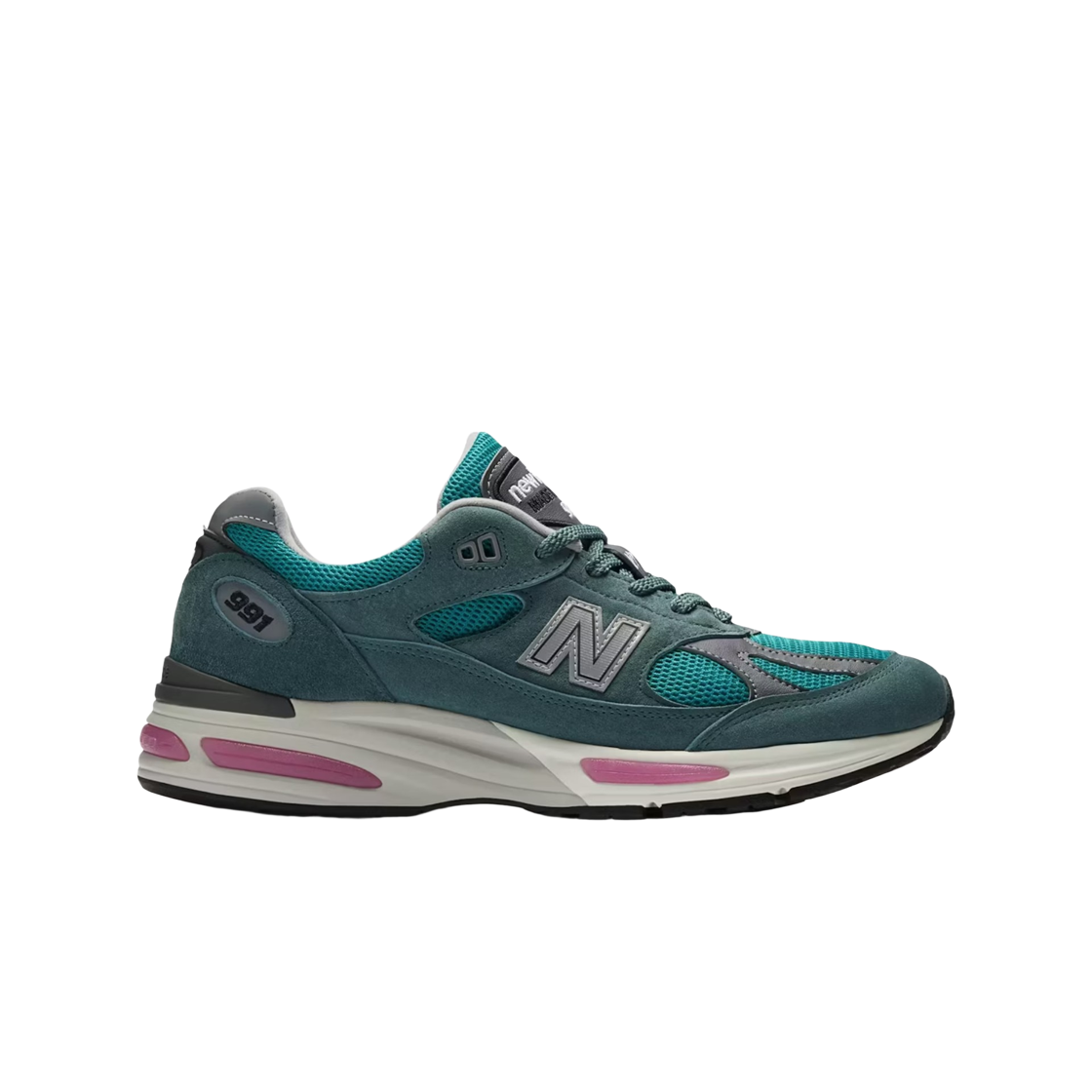 U991TT2 New Balance 991v2 Made in UK Porcelain Green Trooper