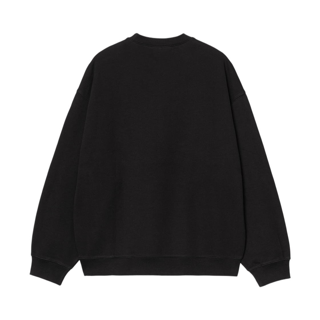 칼하트 WIP WIP 라벨 스웨트셔츠 블랙(Carhartt WIP WIP Label Sweatshirt Black) - 2