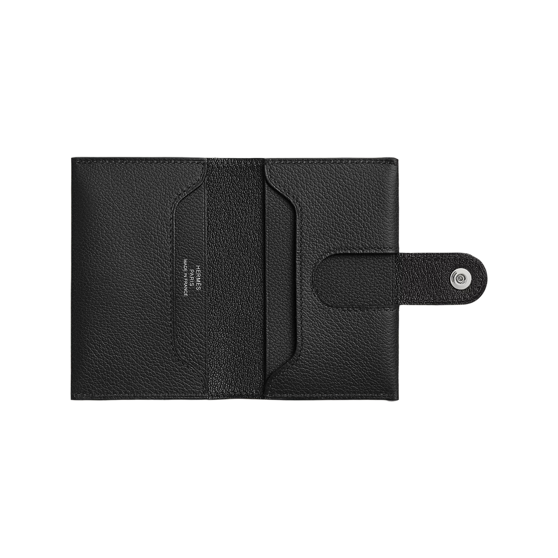 에르메스 R.M.S 카드 홀더 에버그레인 카프스킨 & 팔라듐 하드웨어 누아(Hermes R.M.S Card Holder Evergrain Calfskin & Palladium Noir) - 2