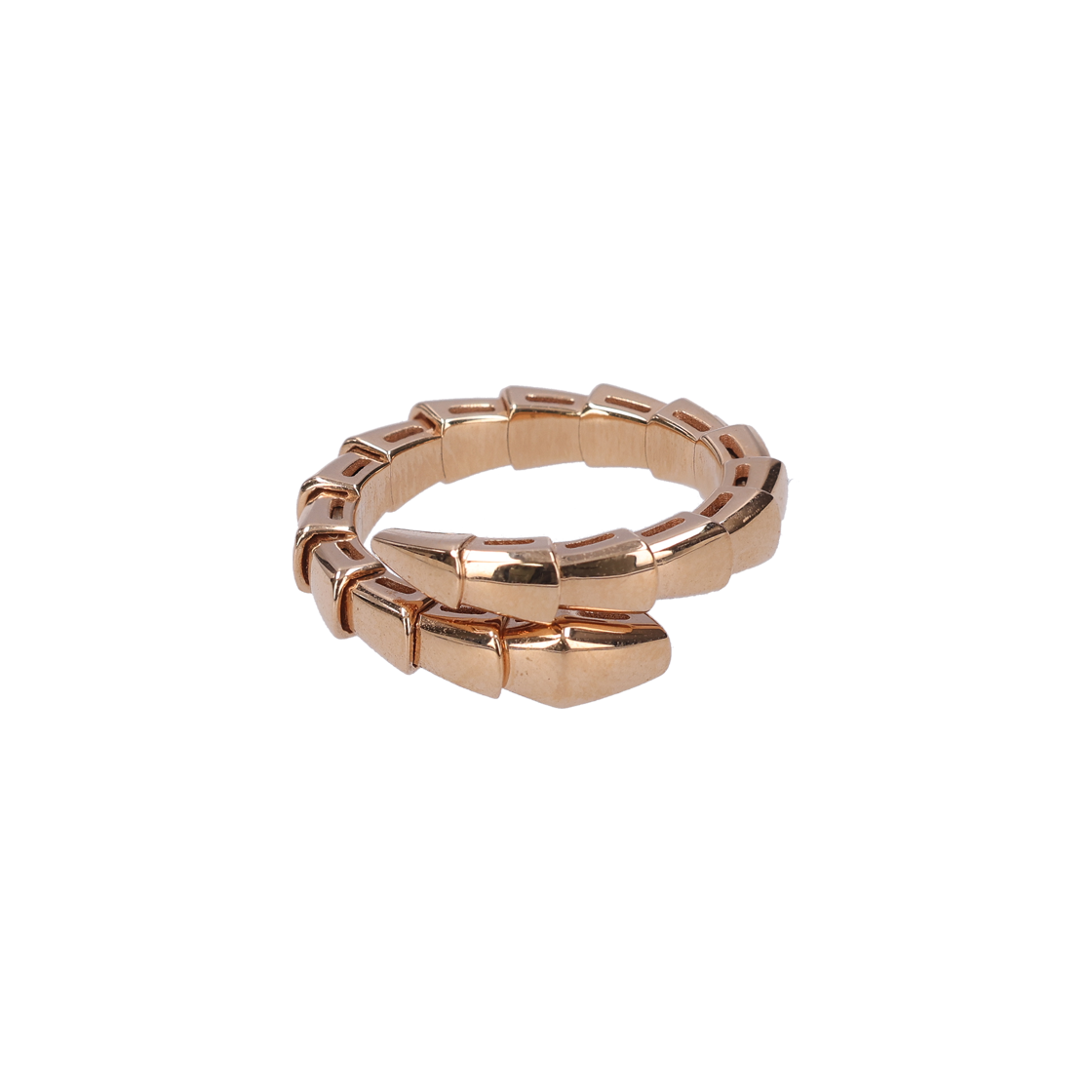 불가리 358639 세르펜티 바이퍼 링 18K 핑크 골드 M(Bulgari Serpenti Viper Ring 18K Pink Gold M)