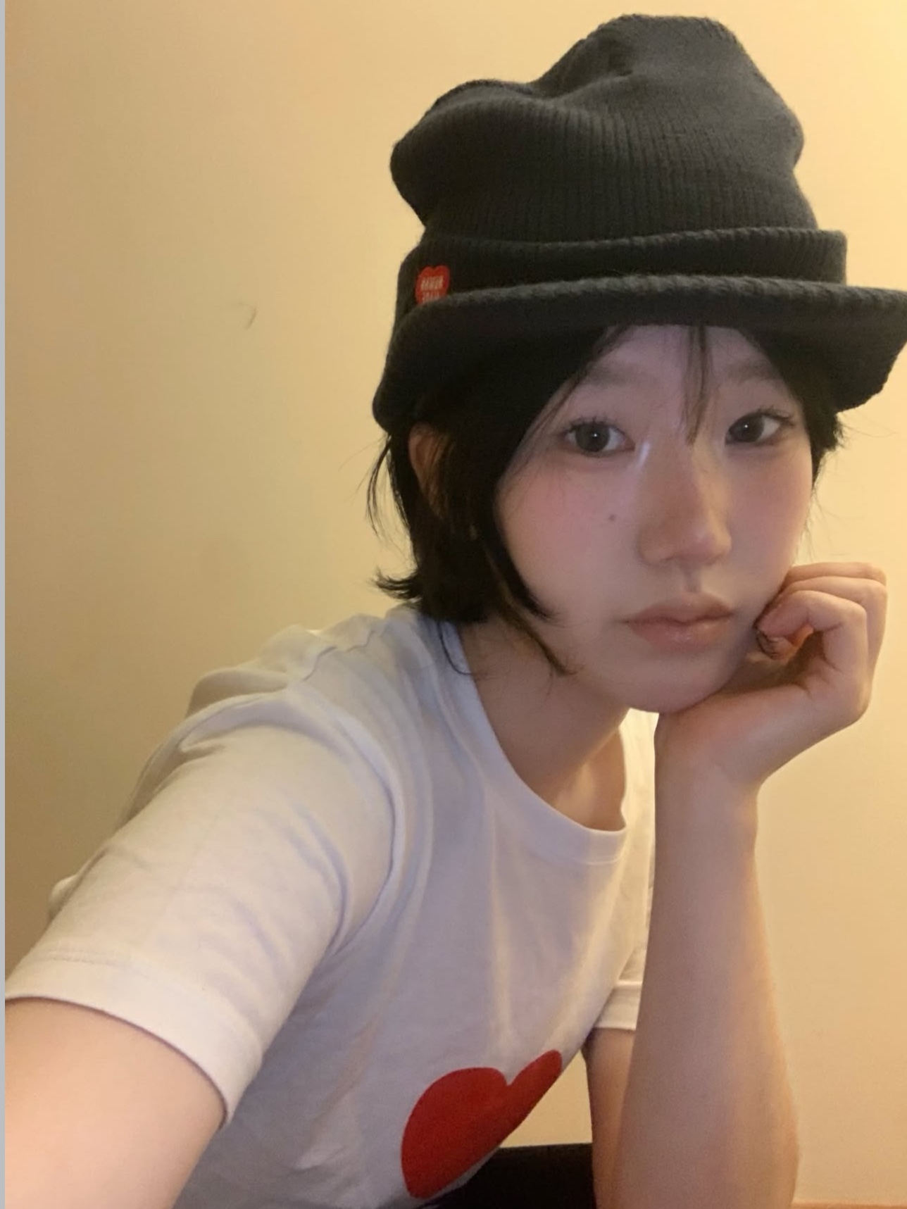 Human Made Oslo Cap Navy 착용 스타일