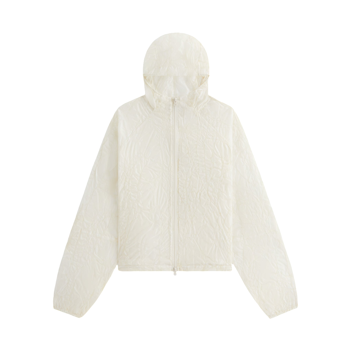 (W) 키스 포 리사 소렌 러치드 쉘 자켓 샌드리프트((W) Kith for Lisa Solene Ruched Shell Jacket Sandrift)