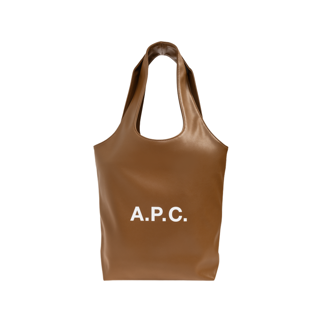 PUAAT-M61861-CAB A.P.C. Ninon Small Tote Bag Camel