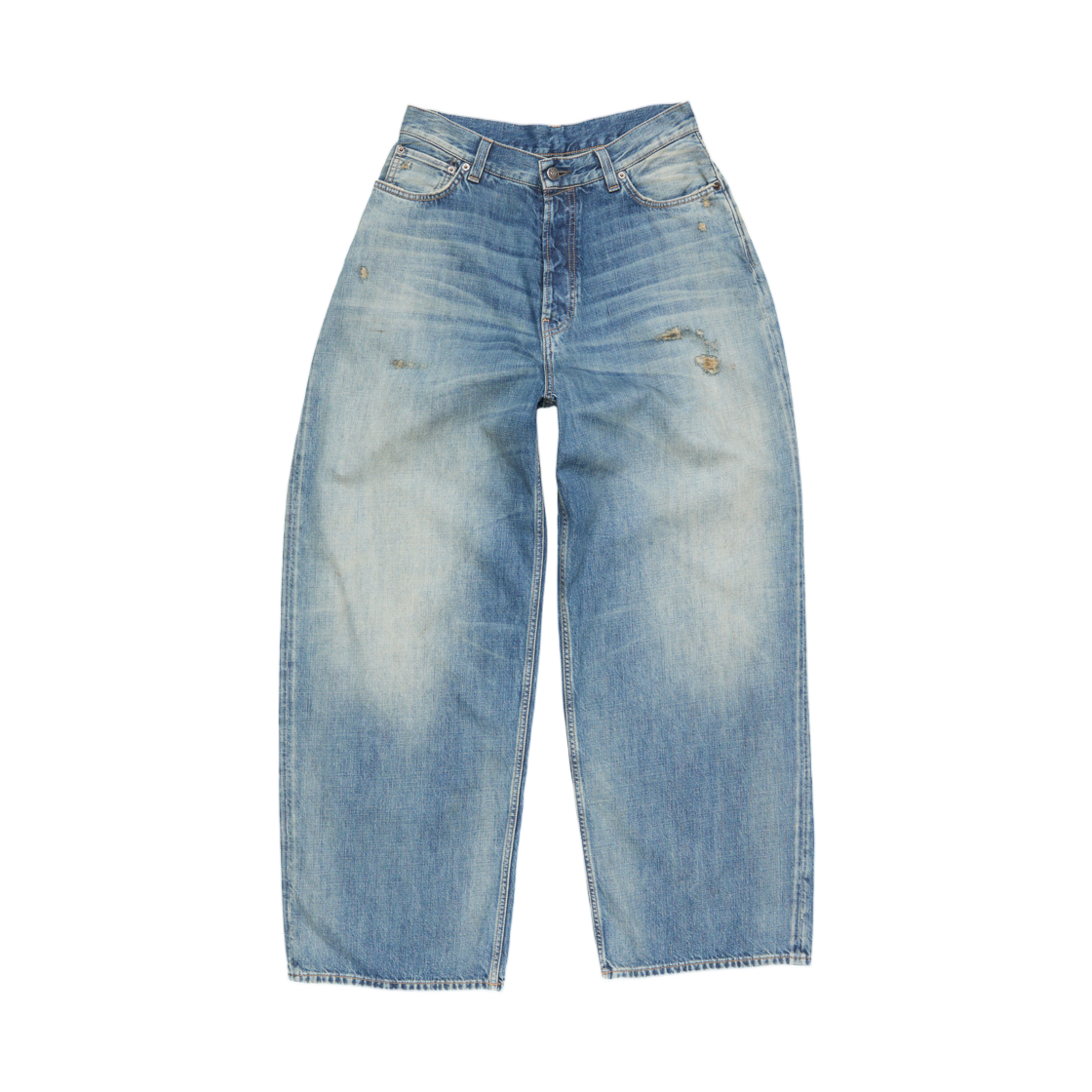 아크네 스튜디오 루즈 핏 진 2023 미드 블루(Acne Studios Loose Fit Jeans 2023 Mid Blue) - 1