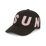 [트리플적립]SUNLOVE Capital Cap Dark Brown
