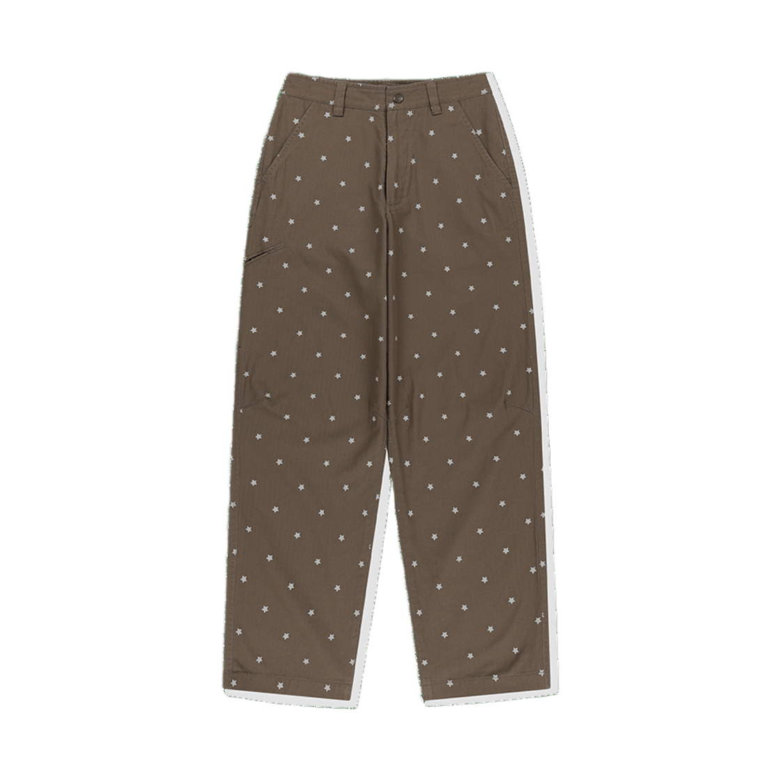 [트리플적립]썬러브 헤링본 라이트 치노 브라운 스타([트리플적립]SUNLOVE Herringbone Right Chino Brown Star)