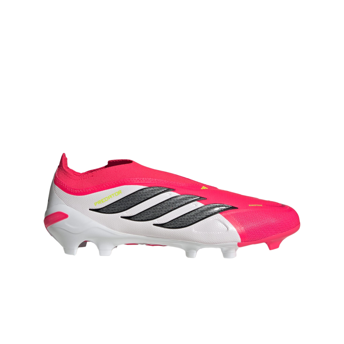 JS2997 Adidas Predator League Laceless FG Lucid Red Core Black