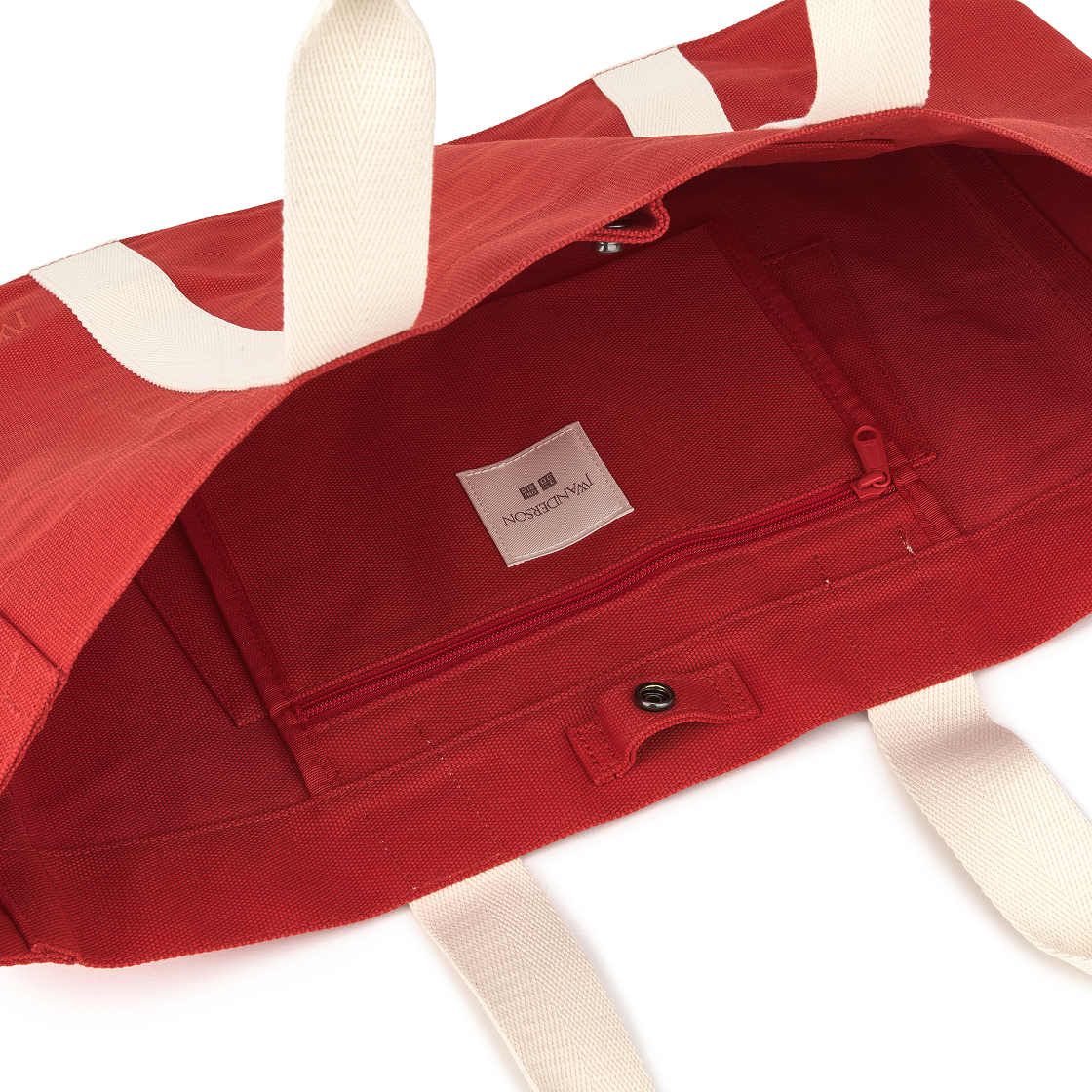 유니클로 x JW 앤더슨 캔버스 토트백 레드(Uniqlo x JW Anderson Canvas Tote Bag Red) - 4