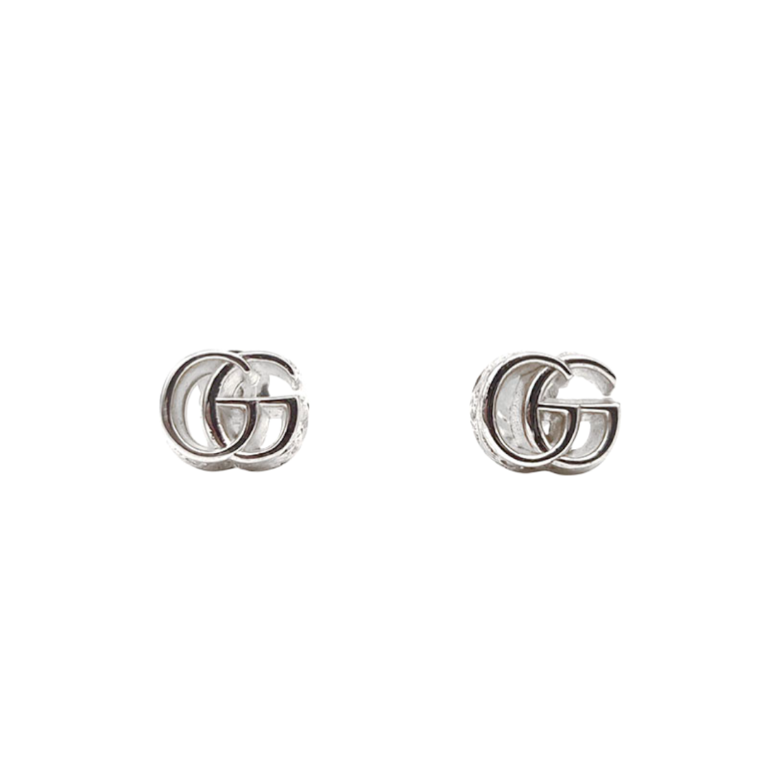 구찌 GG 마몽 스터드 실버 귀걸이 (770758) 430766(Gucci GG Marmont Studded Silver Earrings)