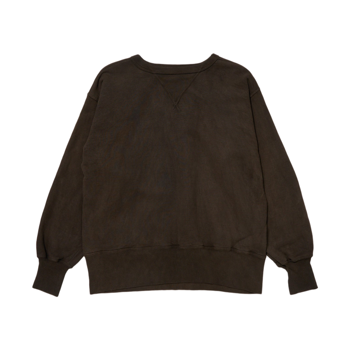 - Taiga Takahashi Lot.603 Sweat Shirt Mud Dyed Brown