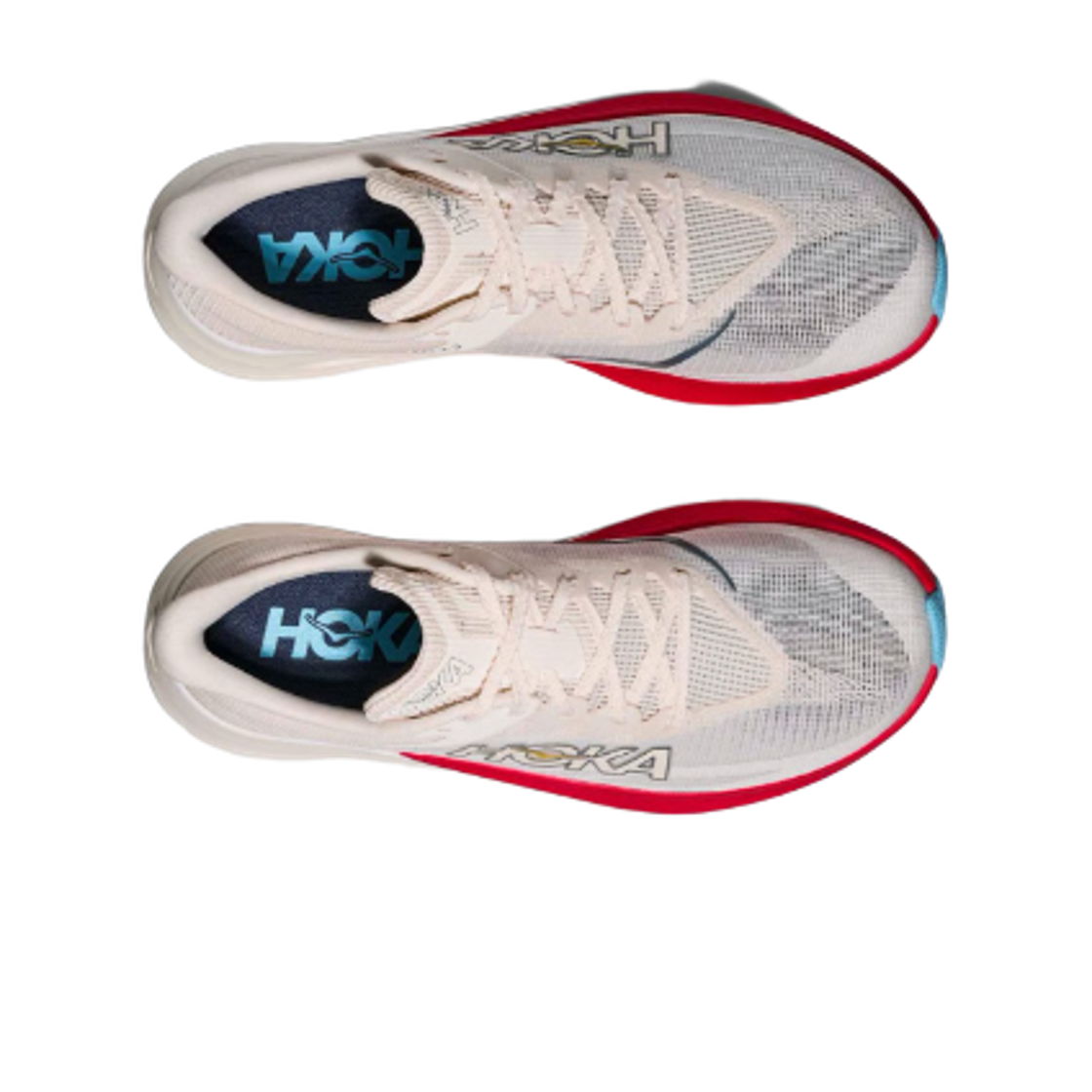 호카 로켓 X 3 앨러배스터 프로스트(Hoka Rocket X 3 Alabaster Frost) - 2