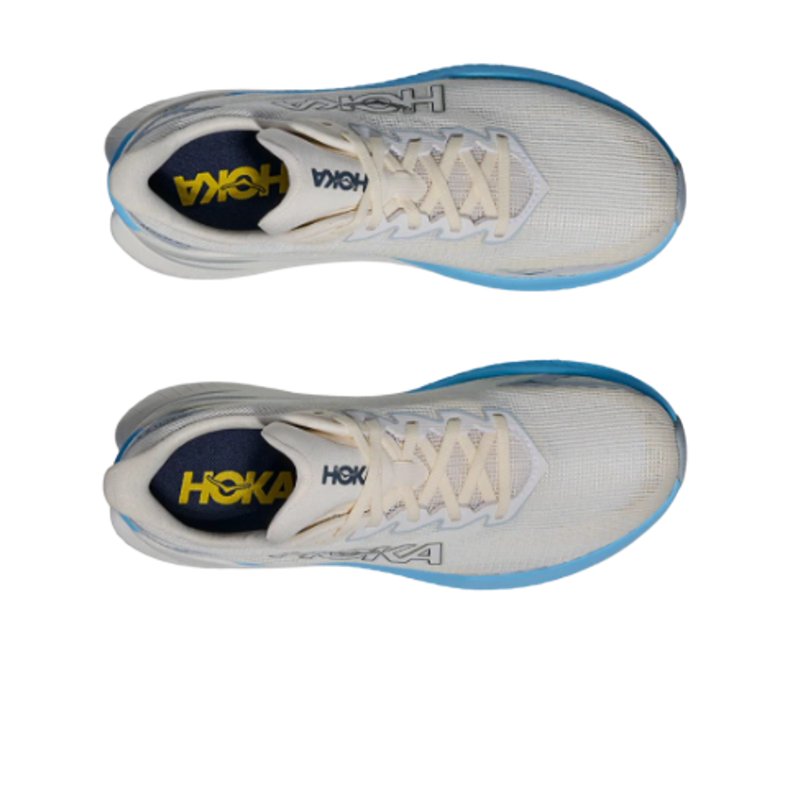 (W) 호카 마하 X 3 화이트 앨러배스터 - 와이드((W) Hoka Mach X 3 White Alabaster - Wide) - 2