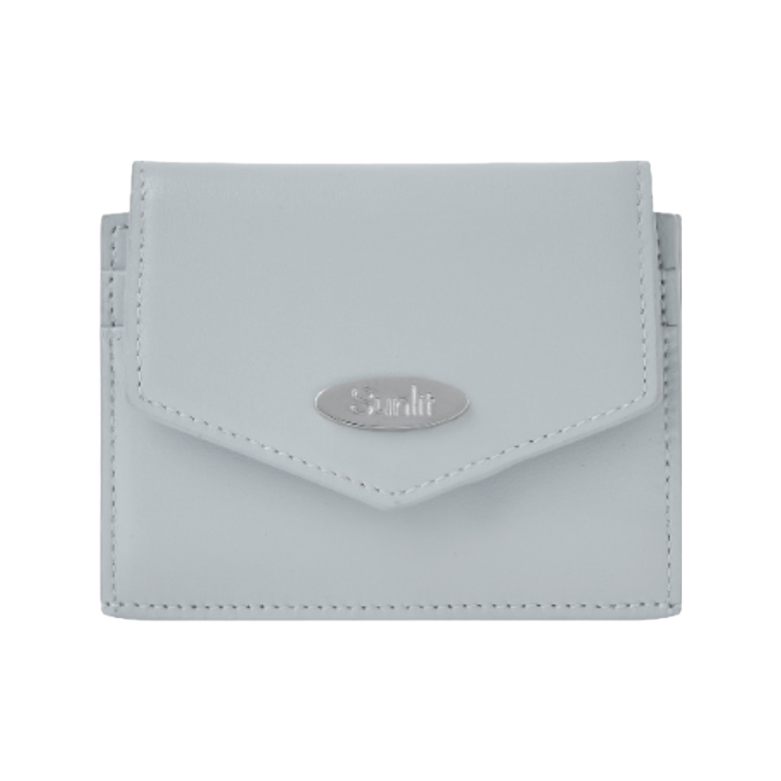 썬릿 썬릿 지퍼 카드 케이스 미드그레이(SUNLIT Sunlit Zipper Card Case Mid Gray) - 1