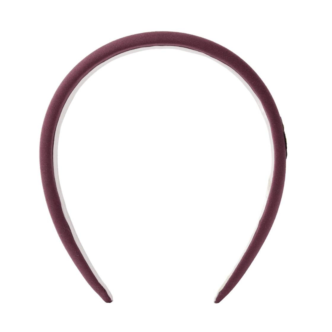 세터 우먼 크레스트 로고 헤어밴드 버건디(SATUR W Crest Logo Hairband Burgundy) - 2