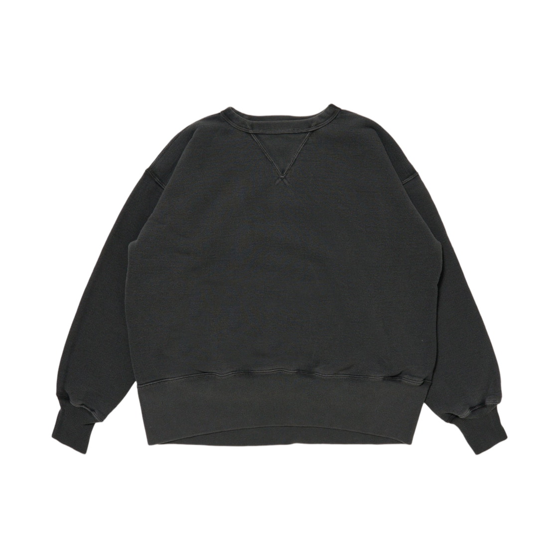 - Taiga Takahashi Lot.603 Sweat Shirt Sumi Dyed Black