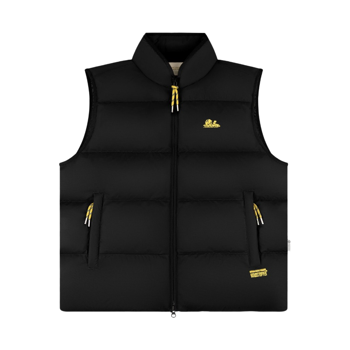 - Aime Leon Dore Gore-Tex Labs Windstopper Unisphere Down Puffer Vest Jet Black