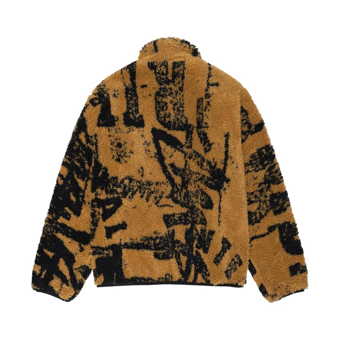 스투시 쉐르파 리버시블 스탬프 자켓 옐로우(Stussy Sherpa Reversible Stamp Jacket Yellow) - 2
