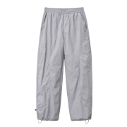 Butterfly Nylon Ventilation Track Pants Light Gray