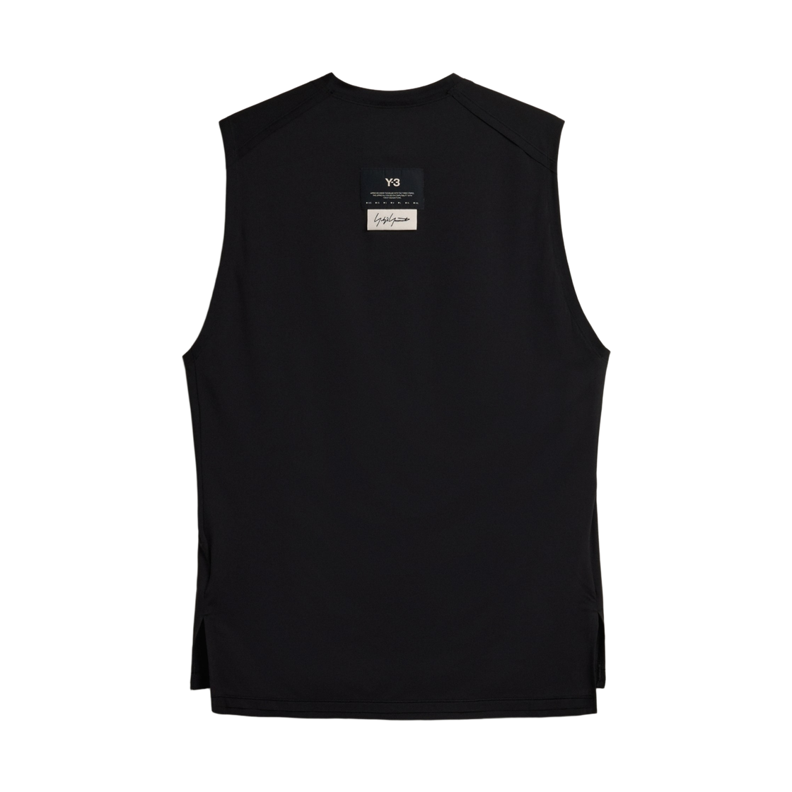 Y-3 러닝 탱크탑 블랙(Y-3 Running Tank Top Black) - 1
