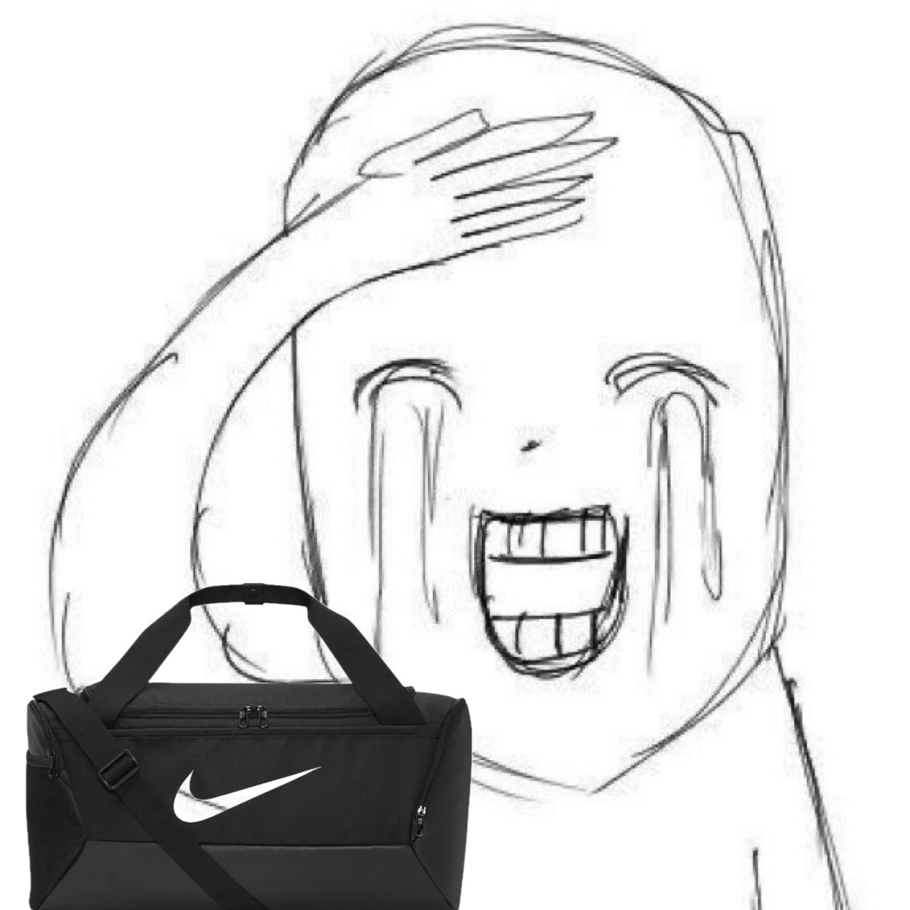 Nike Brasilia 9.5 Training Duffle Bag Small 41L Black 착용 스타일