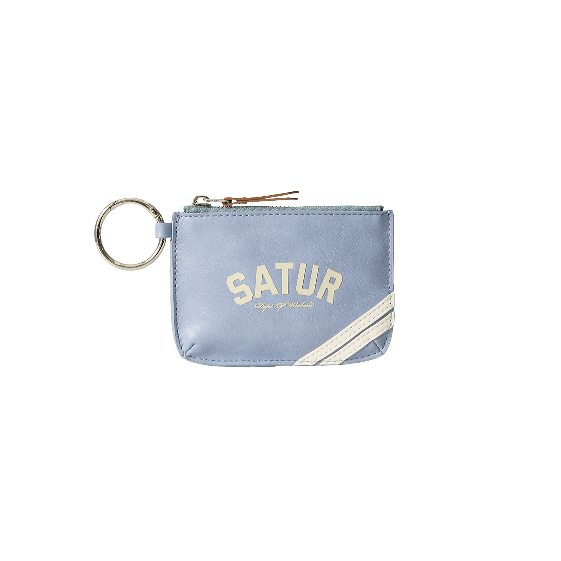 세터 로턴 콘트라스트 카드 지갑 블루(SATUR Lawton Contrast Card Wallet Blue)
