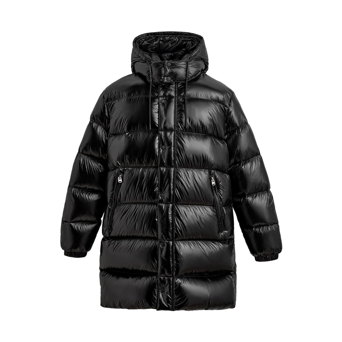 3411/710/800 Zara Long 80% Down - 20% Feather Jacket Black