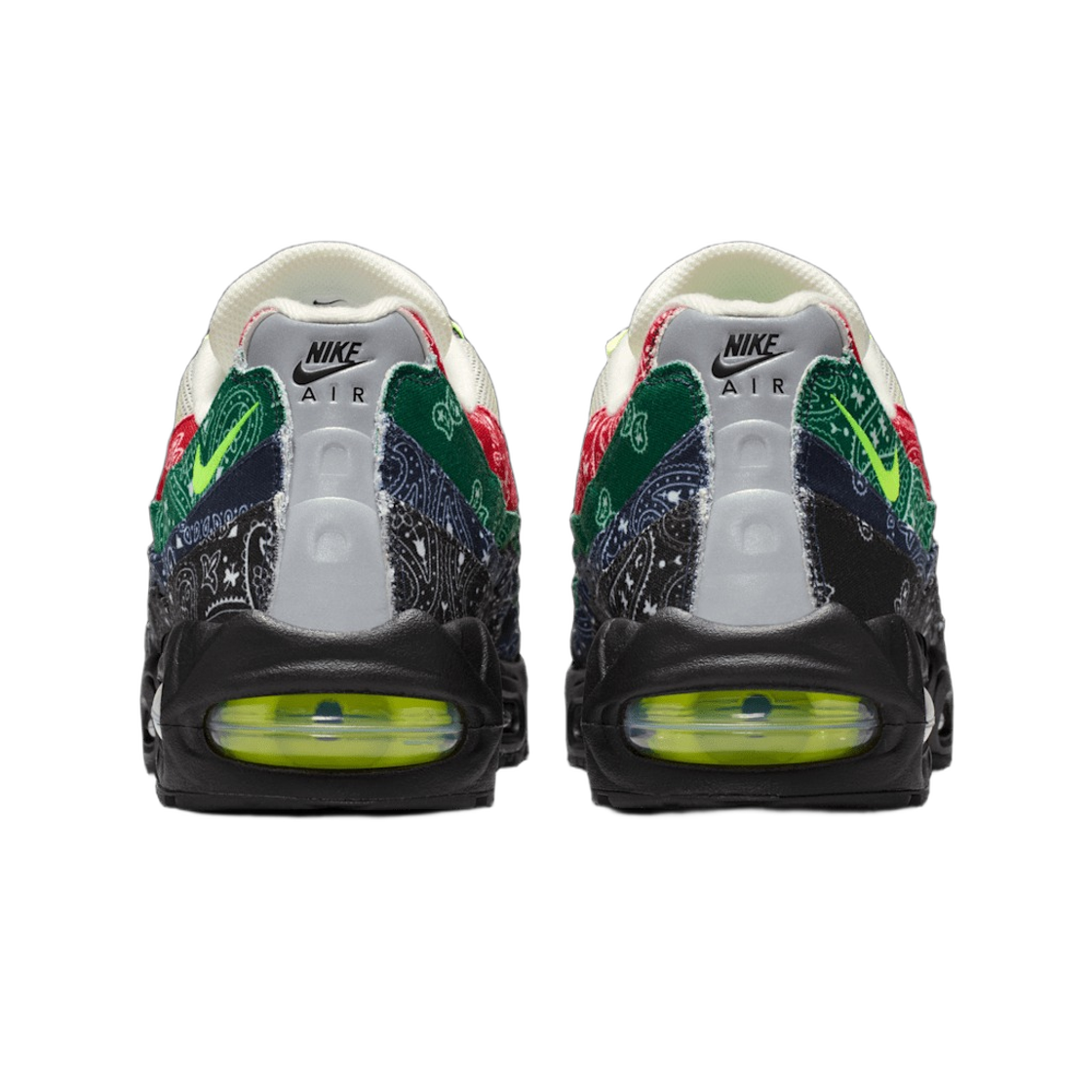 나이키 에어맥스 95 빅 버블 볼트 앤 유니버시티 레드(Nike Air Max 95 Big Bubble Volt and University Red) - 3