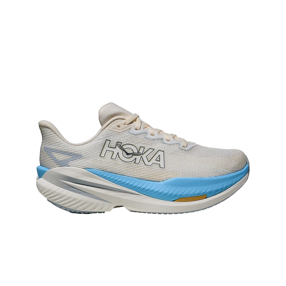 1168872-WBS (W) Hoka Mach X 3 White Alabaster - Wide