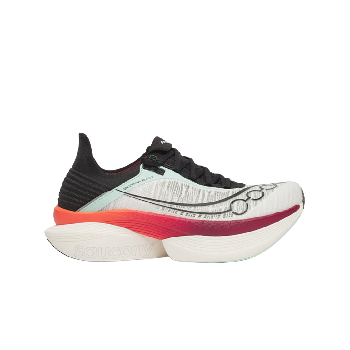 써코니 엔돌핀 엘리트 2 화이트 크림슨(Saucony Endorphin Elite 2 White Crimson) - 1