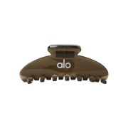 Alo Yoga 90's Claw Clip Olive Tree Clear