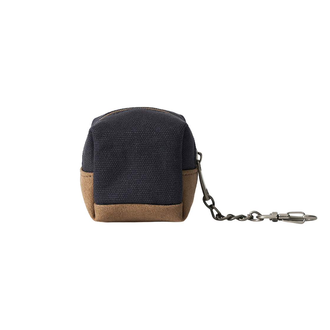 세터 캔버스 미니 파우치 키링 네이비(SATUR Canvas Mini Pouch Keyring Navy) - 2