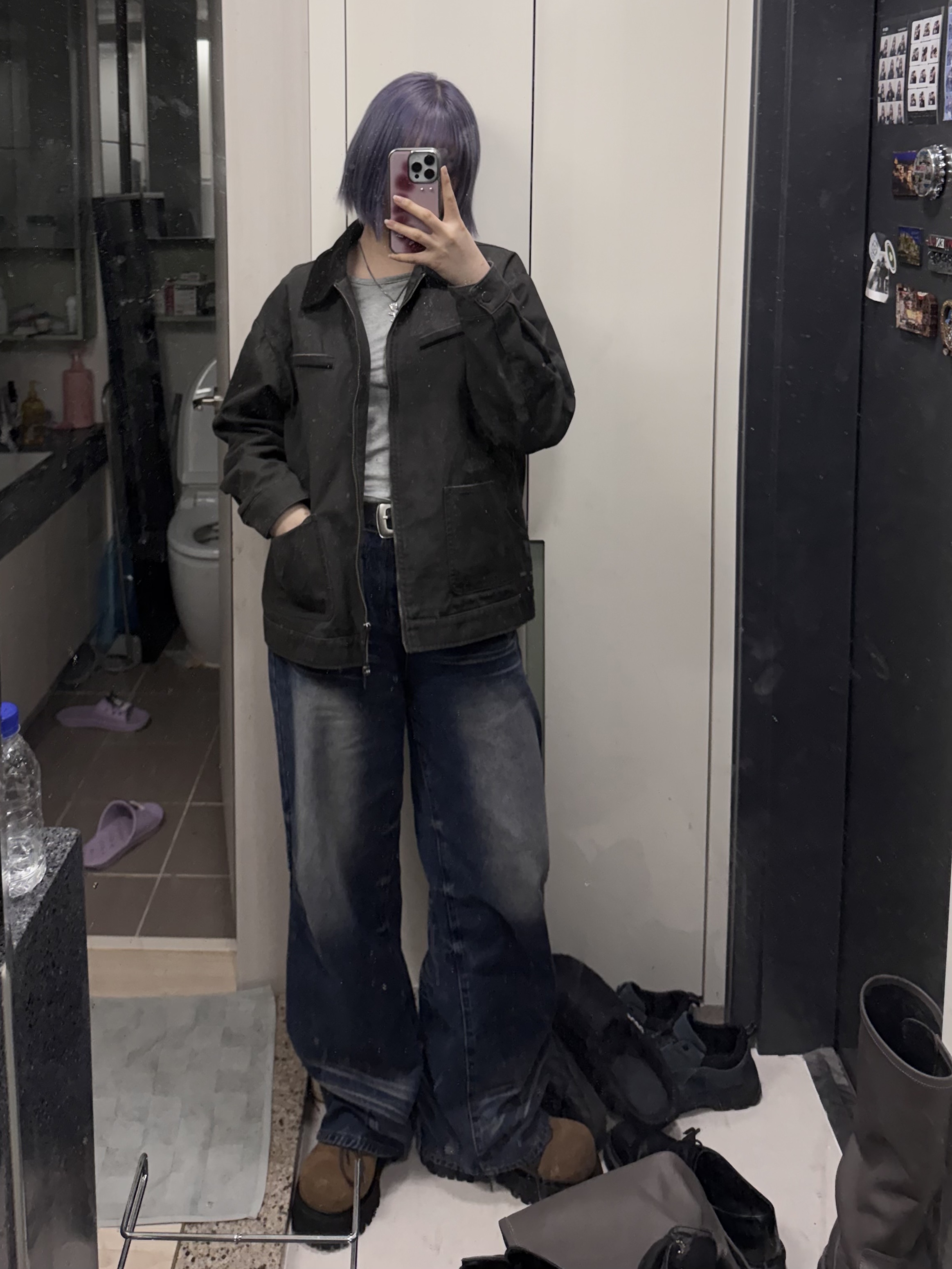 Heaven by Marc Jacobs Friendship Necklace Set Silver Ox (Set of 2) 착용 스타일