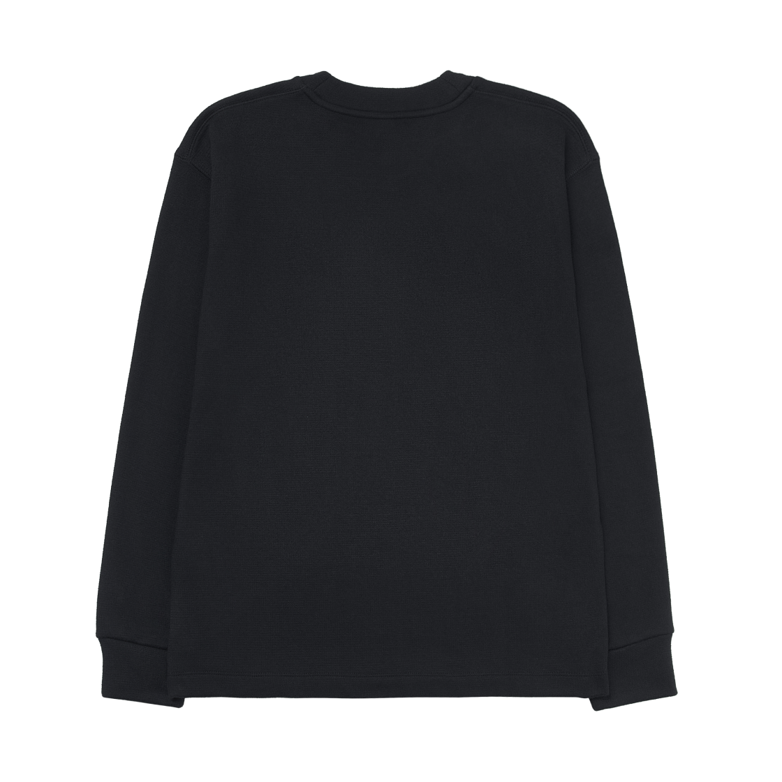 유니클로 소프트 니트 플리스 크루넥 티셔츠 블랙 - JP(Uniqlo Soft Knit Fleece Crewneck T-Shirt Black - JP) - 2