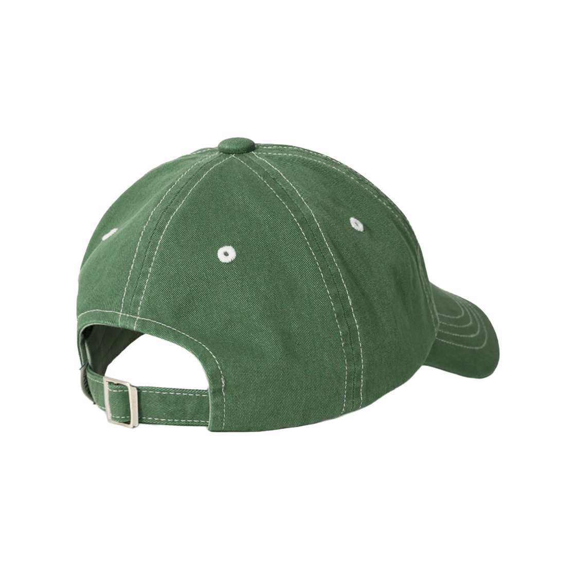 세터 콘트라스트 컬러 스티치 다이드 볼캡 그린(SATUR Contrast Color Stitch Dyed Ball Cap Green) - 2