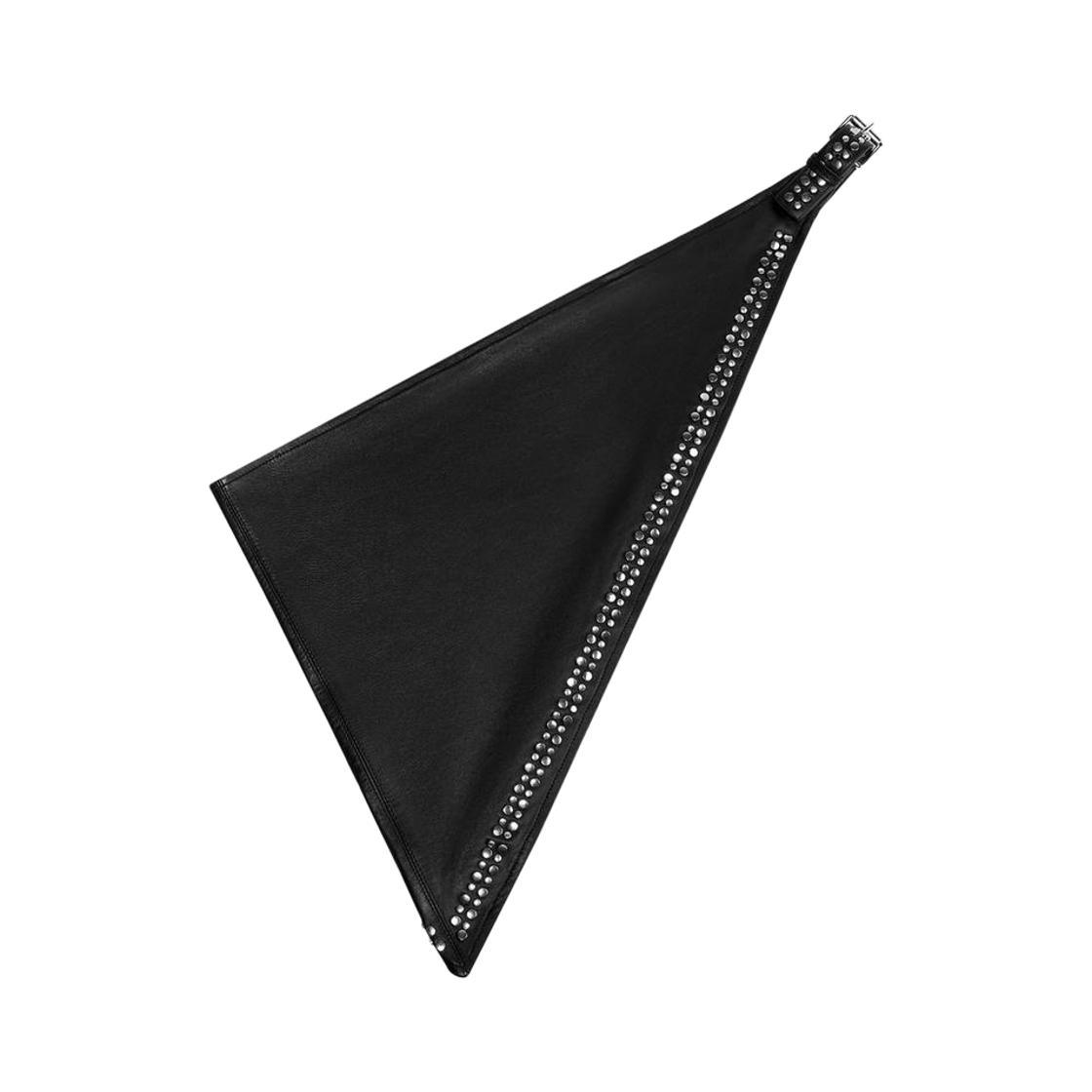 자라 x 루도빅 드 생 세르냉 스터드 레더 반다나 블랙(Zara x Ludovic De Saint Sernin Studded Leather Bandana Black) - 1