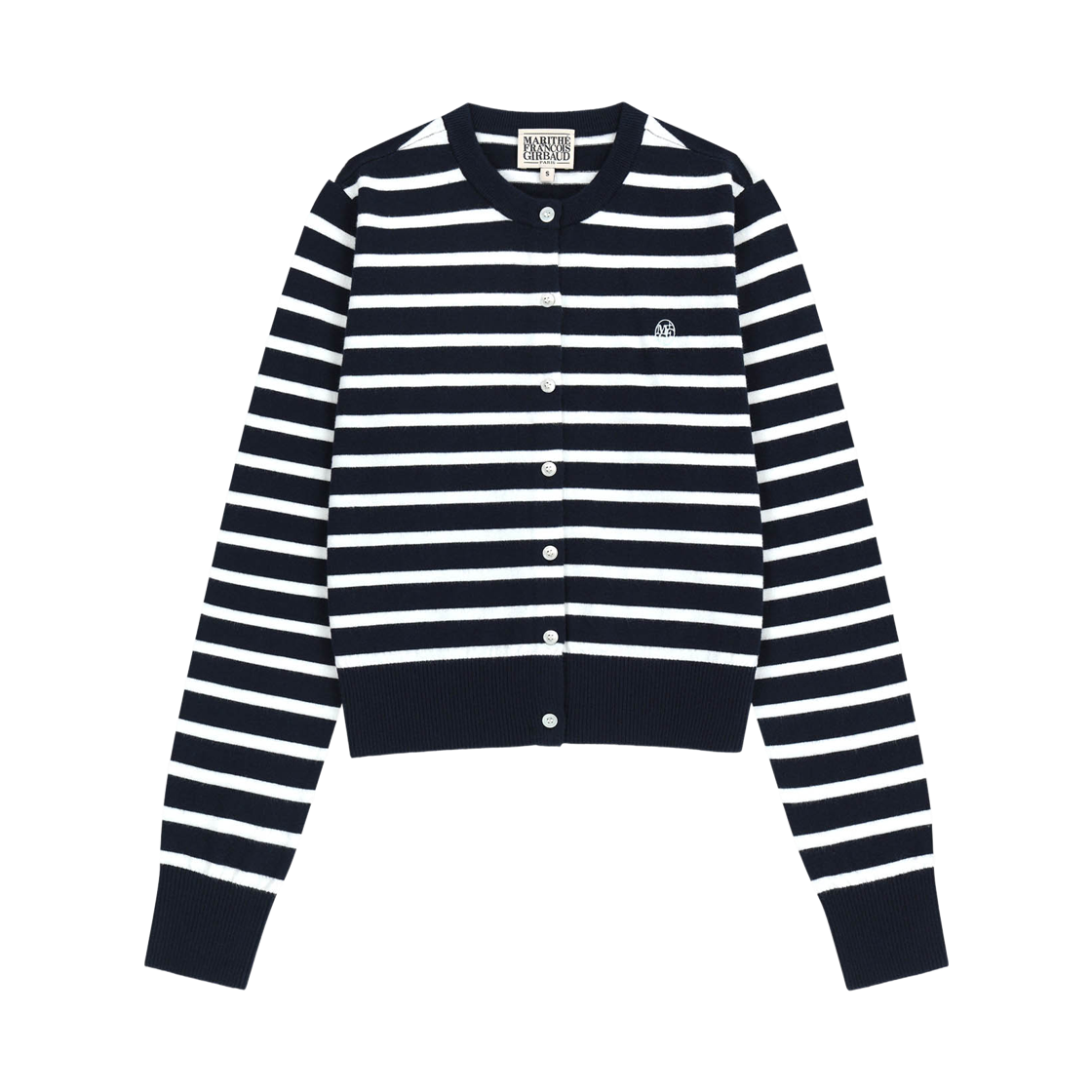 - (W) Marithe Francois Girbaud Basic Knit Cardigan Setup Navy