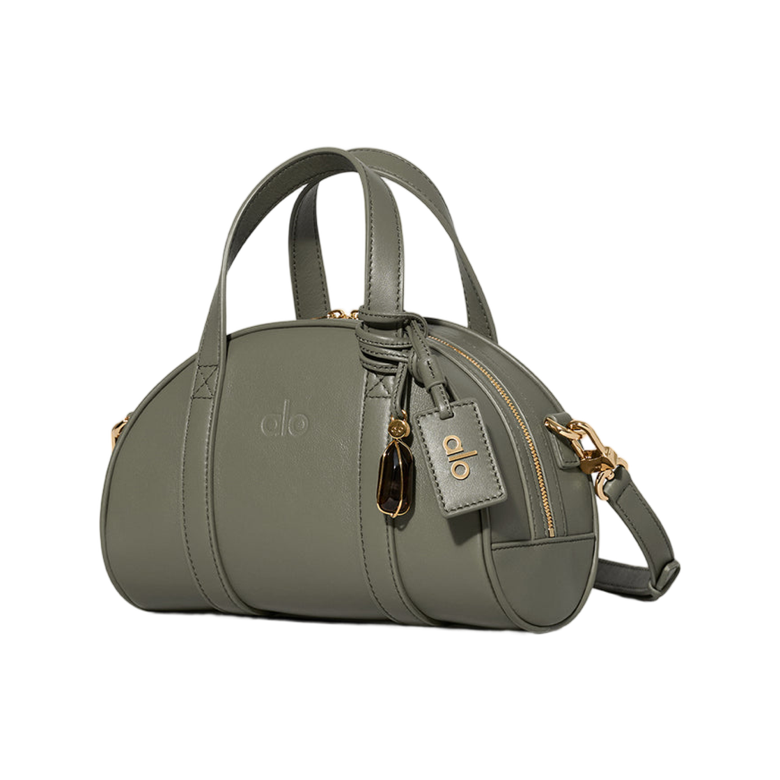 알로 요가 미니 오디세이 올리브 트리 레더(Alo Yoga Mini Odyssey Olive Tree Leather) - 2