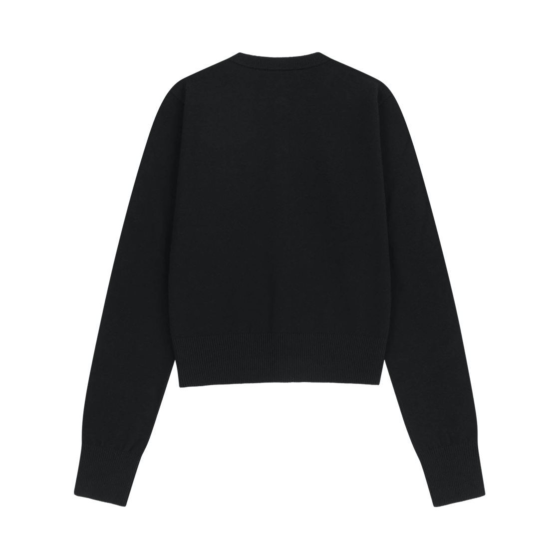 (W) 마리떼 프랑소와 저버 베이직 니트 가디건 셋업 블랙((W) Marithe Francois Girbaud Basic Knit Cardigan Setup Black) - 2
