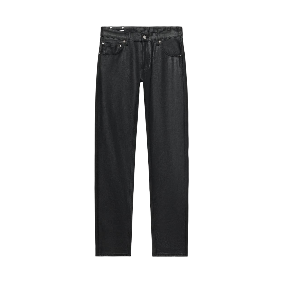 자라 x 루도빅 드 생 세르냉 슬림 핏 왁스드 진 블랙(Zara x Ludovic De Saint Sernin Slim Fit Waxed Jeans Black) - 1