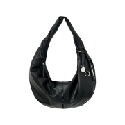 Matin Kim Twist Handle Small Hobo Bag In Black