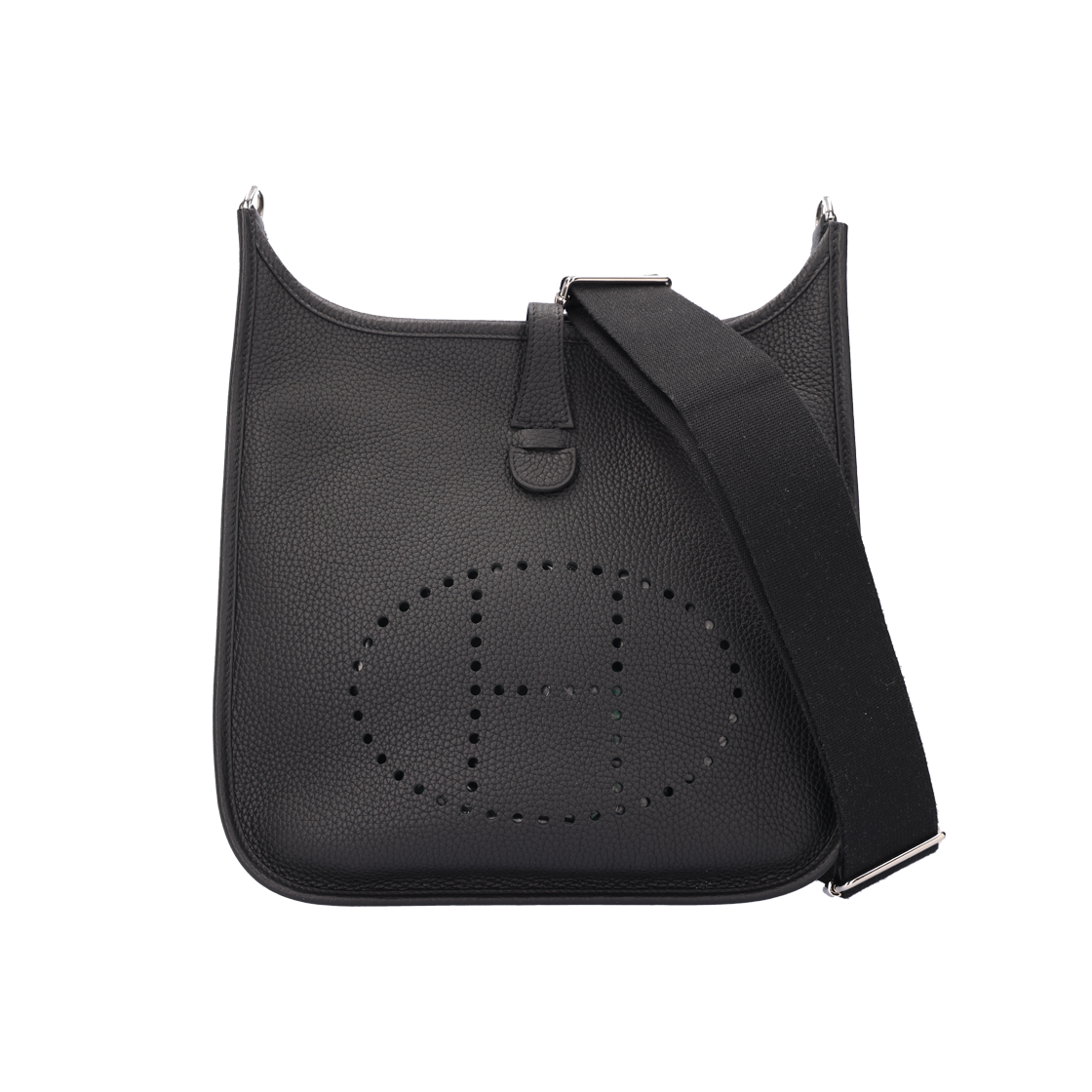 에르메스 H056277CK89 에블린 III 29 클레망스 누아 팔라듐 Z각인(Hermes Evelyn III 29 Clemence Noir Palladium Z Stamp)