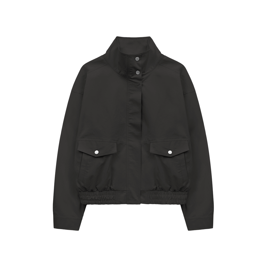 MF2613JK001MCHFR Margarin Fingers Cotton Bomber Jacket Charcoal