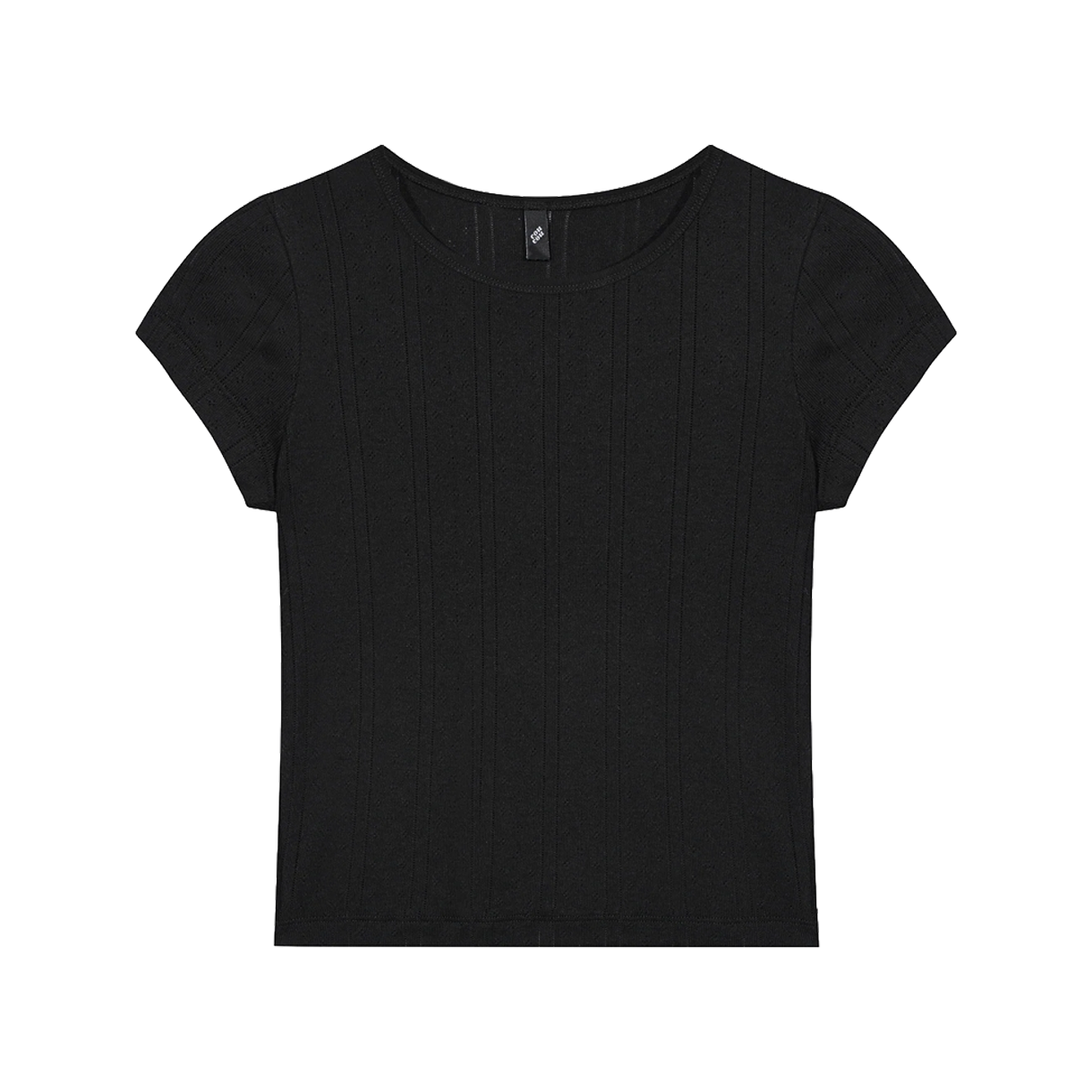 쿠쿠 인티메이트 우먼 더 베이비 티 레귤러 블랙 - 26SS(Cou Cou Intimates Women The Baby Tee Regular Black - 26SS)