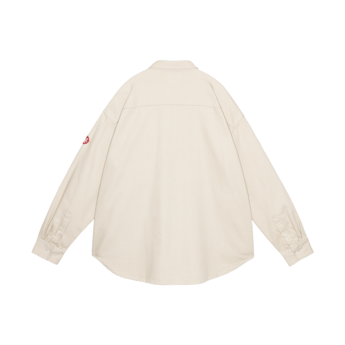 카브엠트 코튼 트윌 빅 셔츠 베이지 - 26SS(Cav Empt Cotton Twill Big Shirt Beige - 26SS) - 2