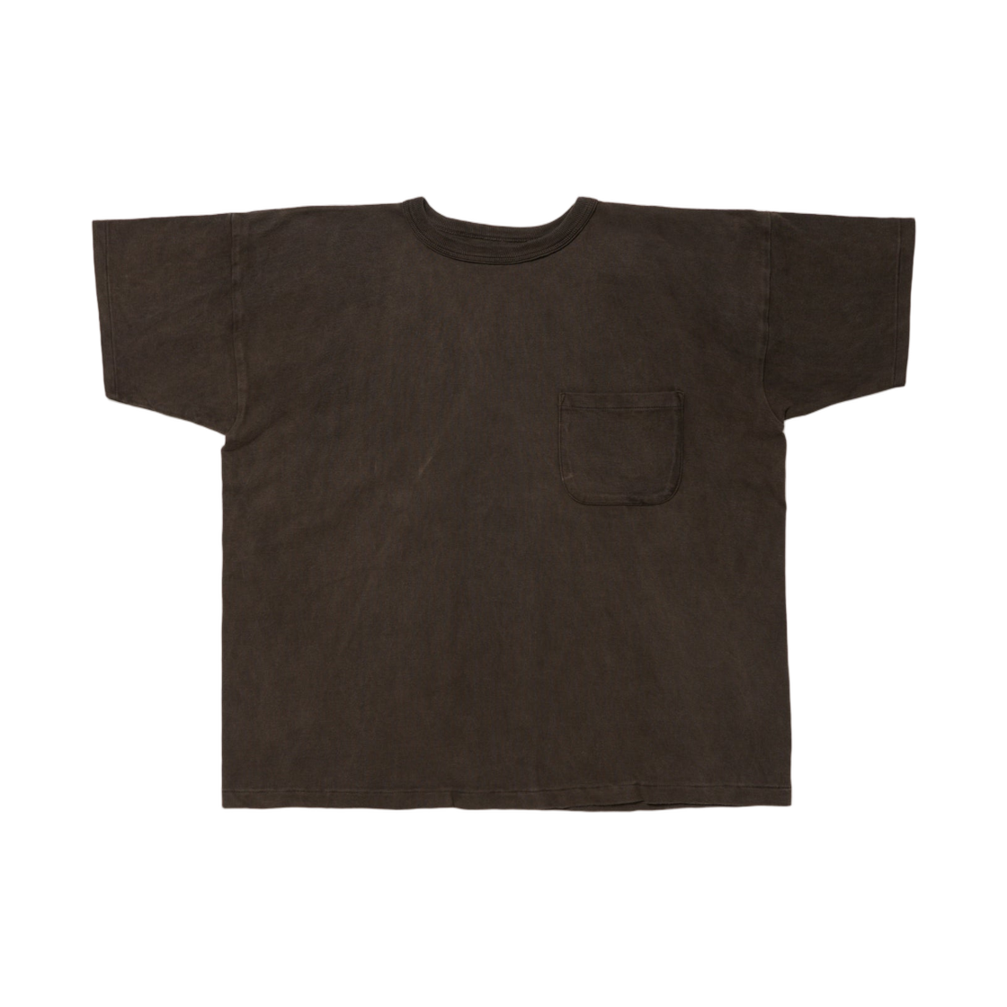 - Taiga Takahashi Lot.601 Tee Shirt Mud Dyed Brown