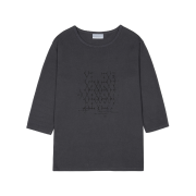 Sansan Gear Lattice T-Shirt Charcoal