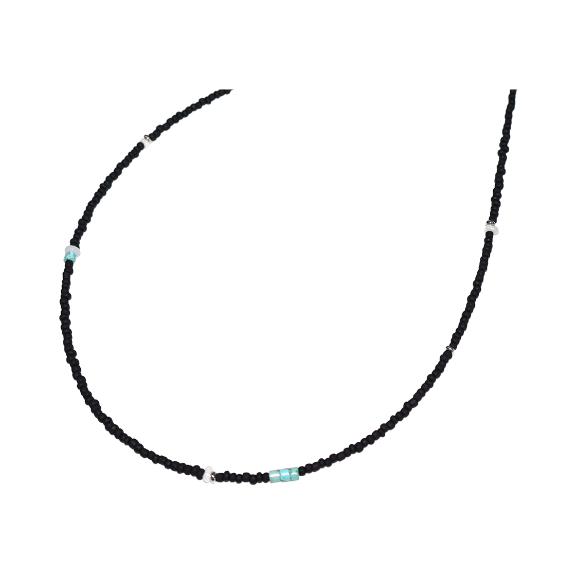 니로 세렌디피티 로니 비즈 네클리스 #139 블랙(NiRO.SERENDiPiTY Ronii Beads Necklace #139 Black) - 2