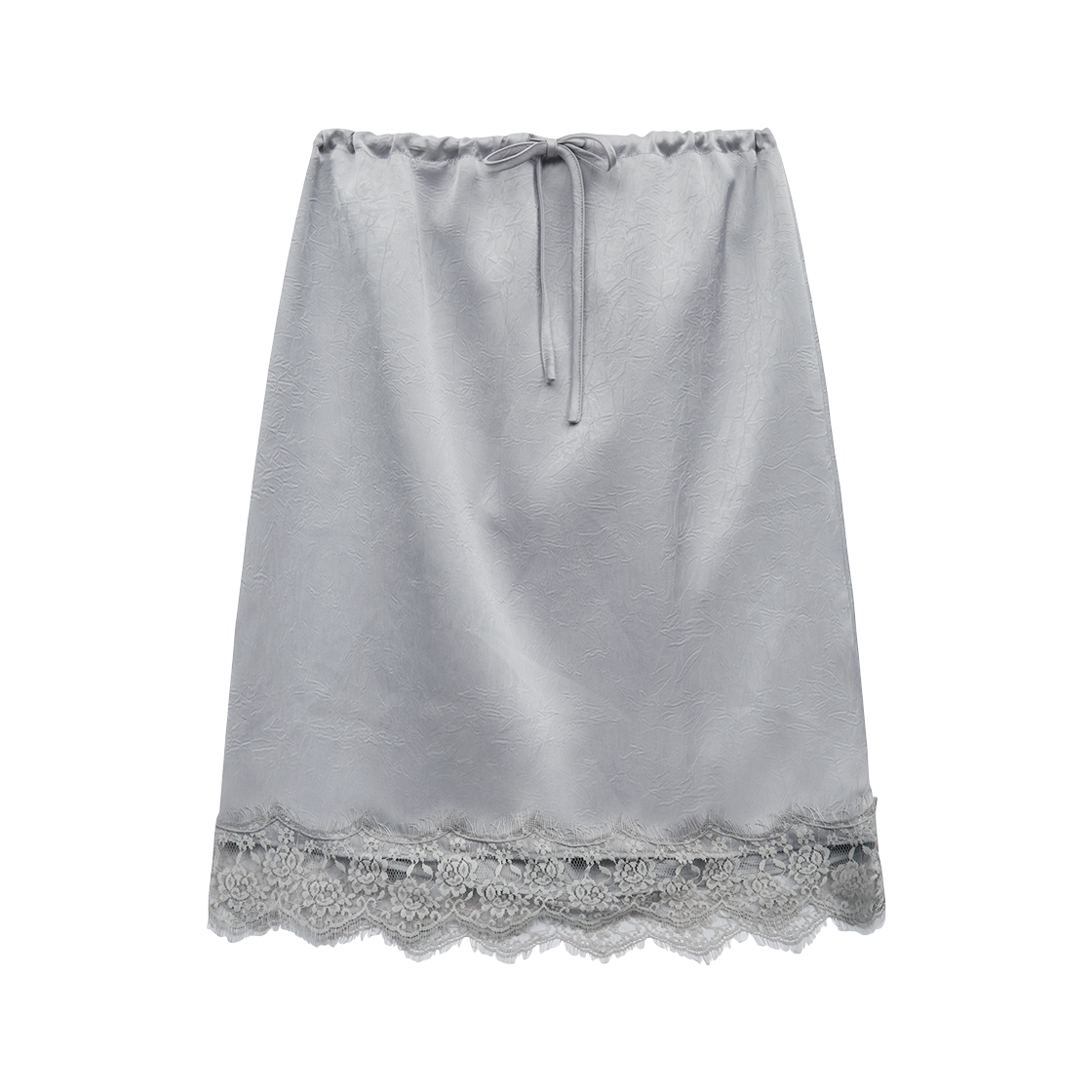 마가린핑거스 레이스 자카드 스커트 라이트 블루(Margarin Fingers Lace Jacquard Skirt Light Blue) - 1
