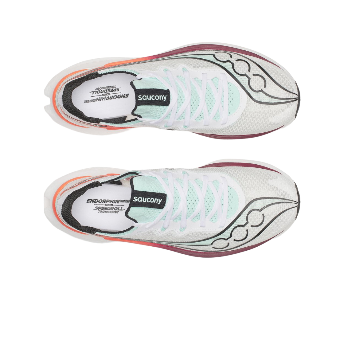 써코니 엔돌핀 프로 5 화이트 크림슨(Saucony Endorphin Pro 5 White Crimson) - 2