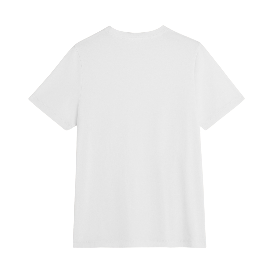 (W) 메종 키츠네 드리밍 폭스 레귤러 티셔츠 화이트((W) Maison Kitsune Dreaming Fox Regular T-Shirt White) - 2